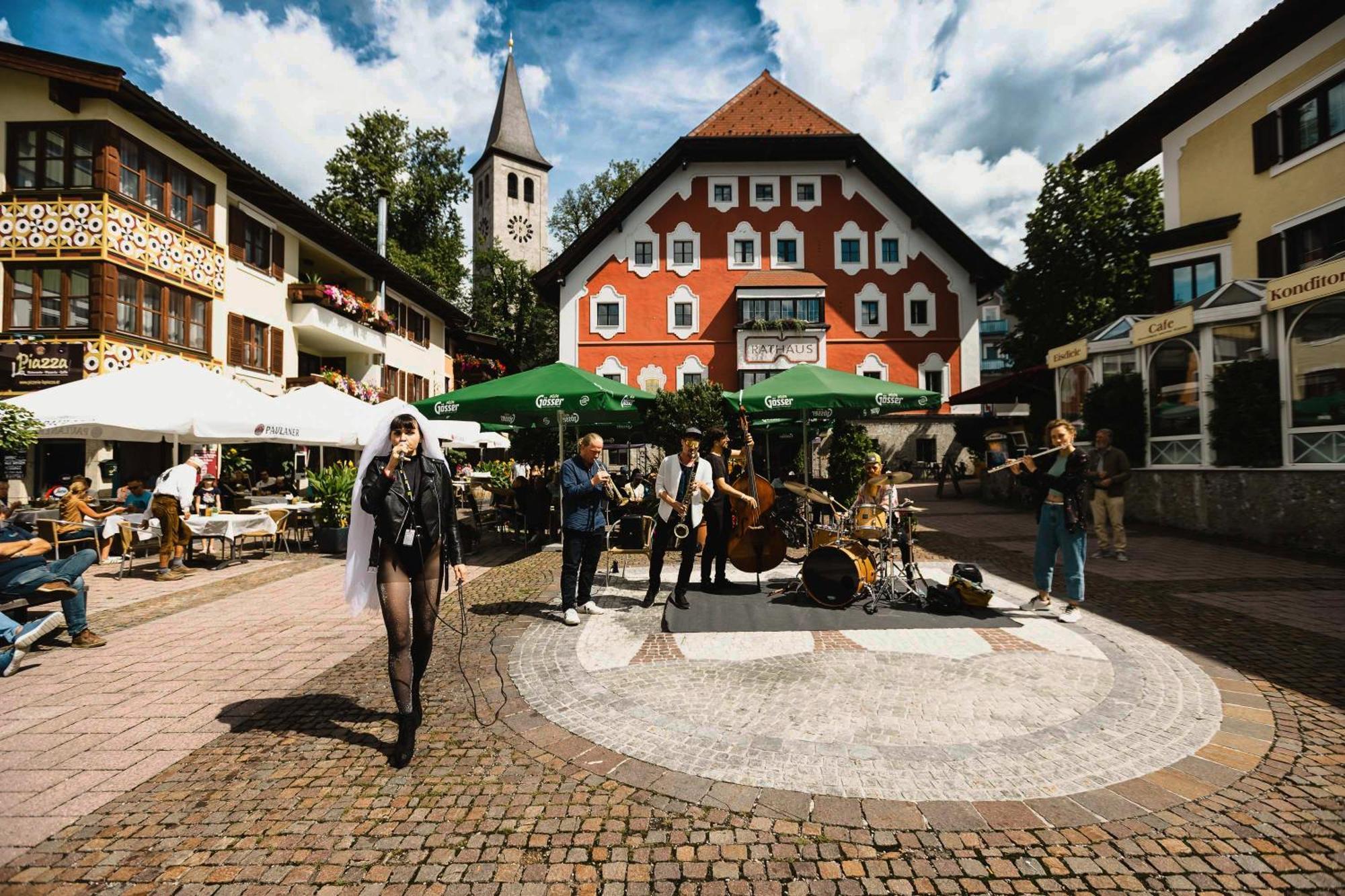 Hotel Das Saal Saalfelden Buitenkant foto